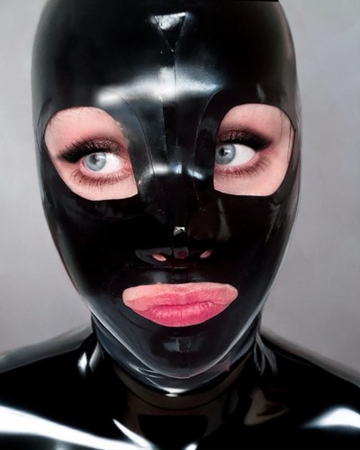 Latex hood little rubber - latex, by