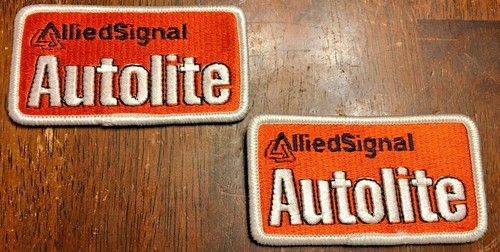 Two vtg autolite spark plug - two,