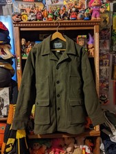 Vintage Stormy Kromer Mercantile  100% Virgin Wool Mackinaw Jacket sz 42