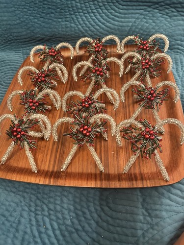 Crystal beaded christmas - crystal,