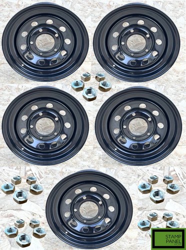 Gloss black modular wheels - 5x,