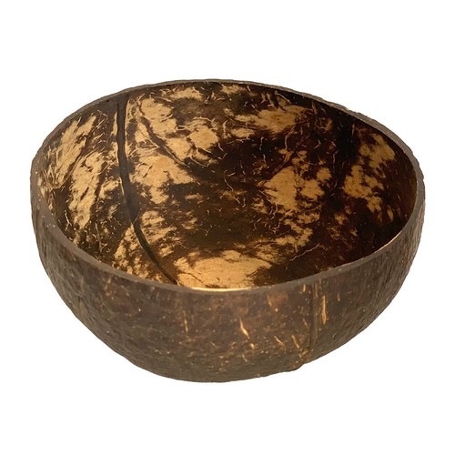 Coconut bowl natural textured - natural,