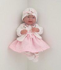 Doll Clothes Set for 14 inch / 35 cms dolls Berenguer La Newborn / Reborn Pink