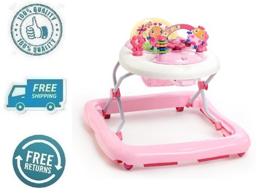 New pink baby walker - pink, toddler