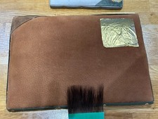 Professional board for gilding, 6 sheets. Leather 25 cm х 35cm. Gilders Cushion.