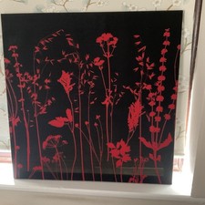 Oil Painted Wild Flowers And