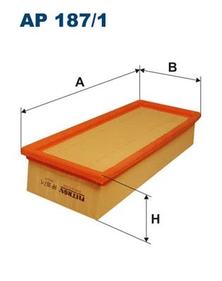 Air filter fits - air, fits: