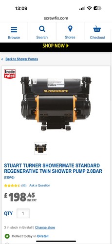 Stuart turner showermate 0 - stuart, s