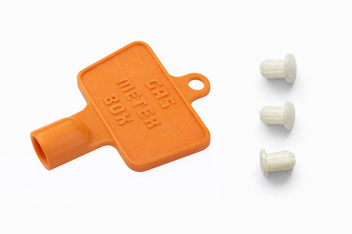 Surface mounted gas meter box - surface,