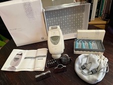Nu Skin ageLOC Galvanic Spa Device with Gels Box + 3 Sets Stand Bag Japan Used