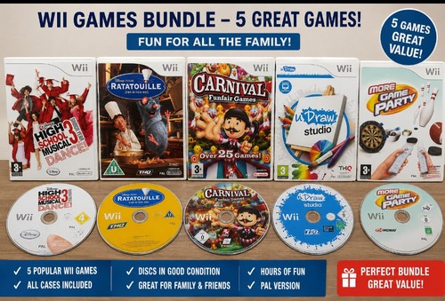 Nintendo wii games bundle - games,