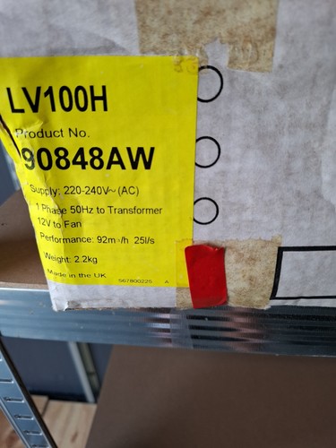 Xpelair 100mm bathroom - bathroom, fan