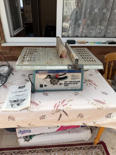 Draper circular bench saw - 10",