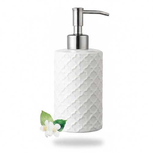 Ceramic hand soap dispenser - ceramic,