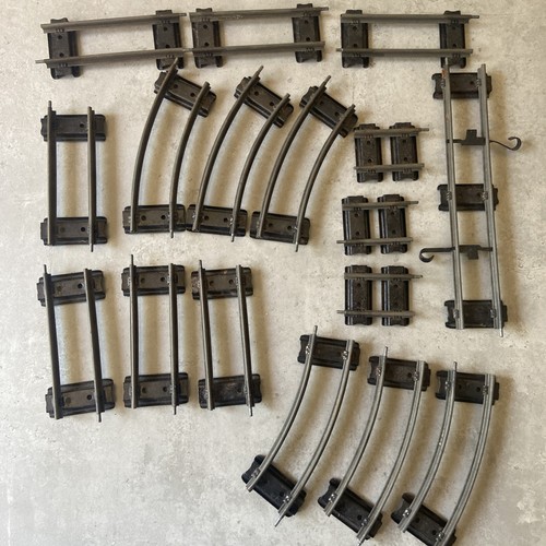 Job lot vintage gauge tracks - lot, o