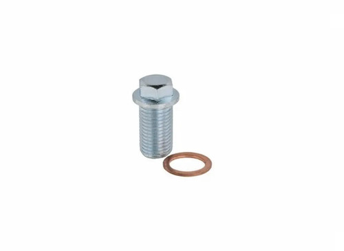 Oil pan drain plug external - pan,