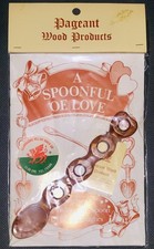 Rare 1984 Welsh Love Spoon by Elwyn Hughes Unopened Original Collector’s Piece