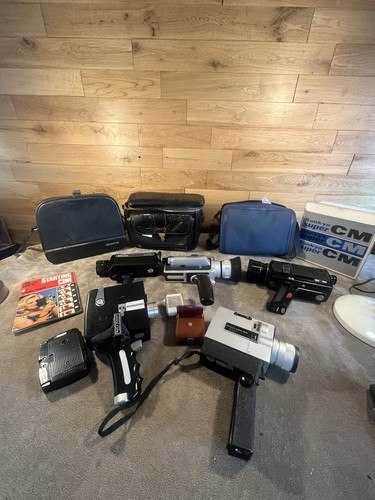 Cine cameras super 8 - x,