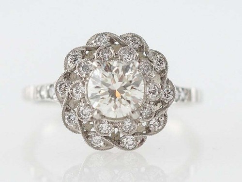 2ct round cut moissanite - 2ct,