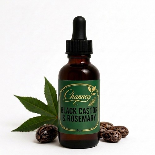 Organic rosemary and castor - rosemary,