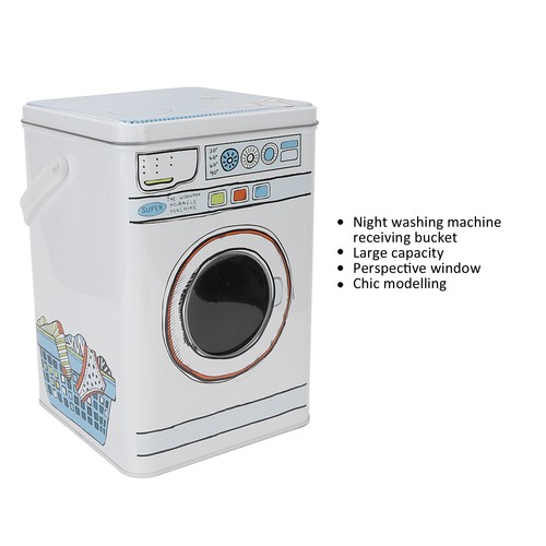 Laundry powder box tin - box,