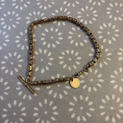 Antique fancy link albert - fancy,