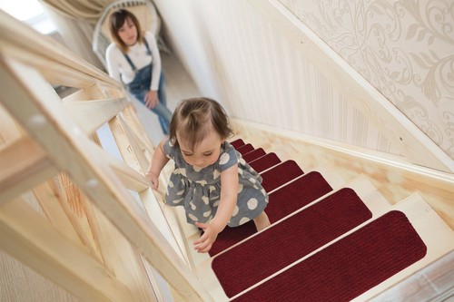 New carpet stair treads - new,