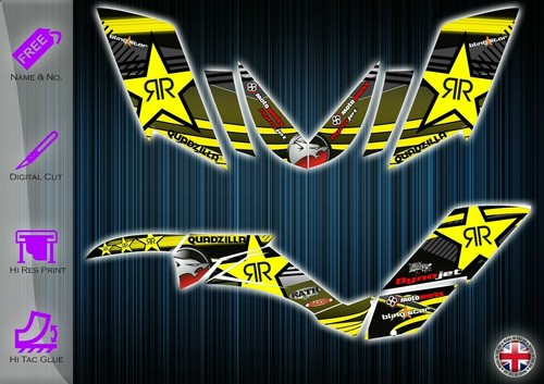 Quadzilla 320 xlc - quadzilla, stickers