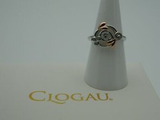 Welsh Clogau Sterling Silver & 9ct Rose Gold Tree of Life Origin Ring size N