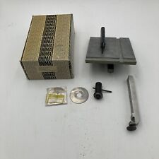 Unimat emco edelstaal Circular Saw Attachmen Table w/2 blades Ref # 1240 Nice!