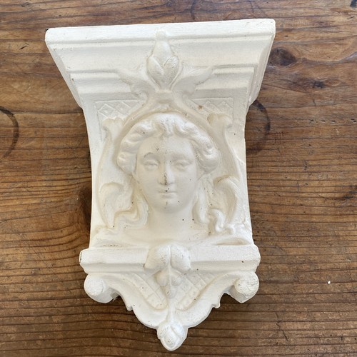 Vintage large plaster corbel - large,