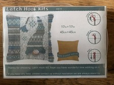 Latch Hook Cushion Kit –