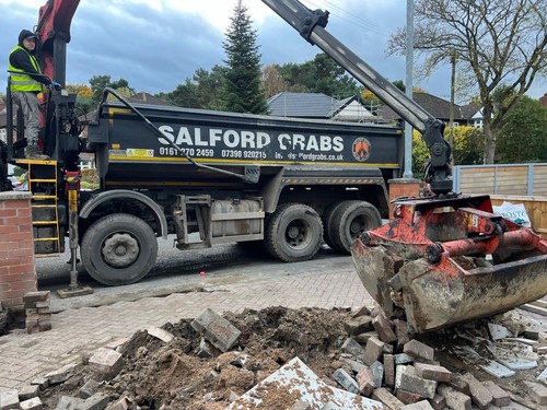 Grab lorry hire - , soil,