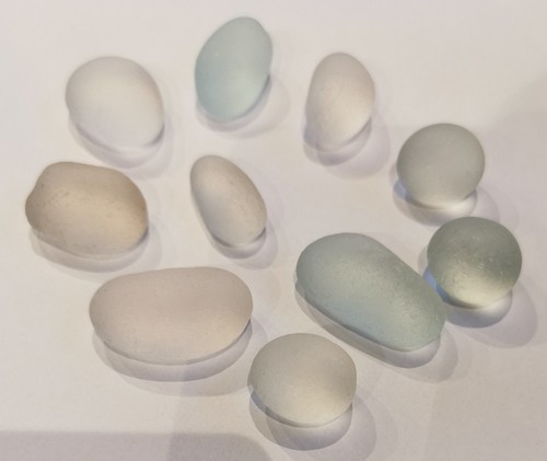 Seaham sea glass pieces - seaham,