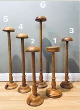 Judge Wig Hat Milliner Wood