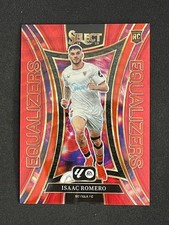 Isaac Romero 2024-25 Panini Select La Liga Equalizers Red Wave Prizm 04/49 RC