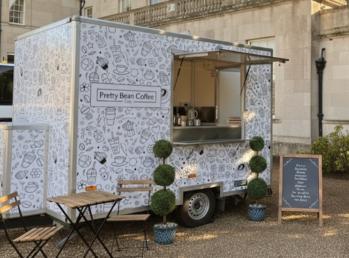 Coffee trailer van - coffee,