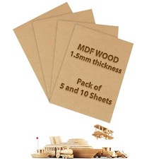 Unfinished MDF Wooden Board