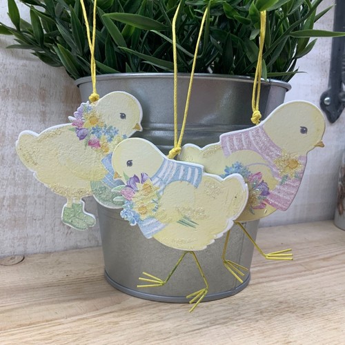 Hanging easter chick - hanging,