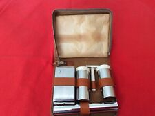 VINTAGE 7 Piece  GENTLEMAN'S CASED VALET/PERSONAL GROOMING SET . 1950’s