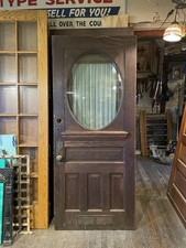 Entry Door/Oval Beveled Glass