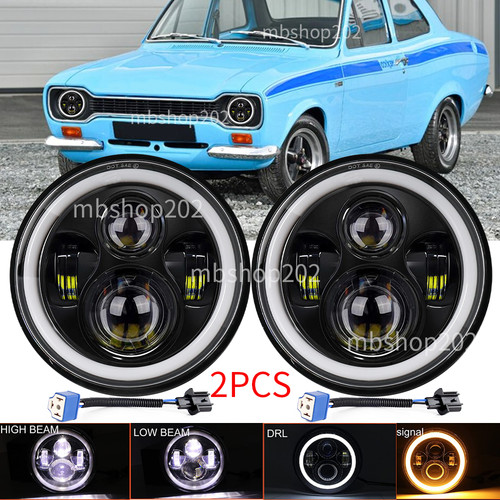 Led headlights fit classic - headlights,
