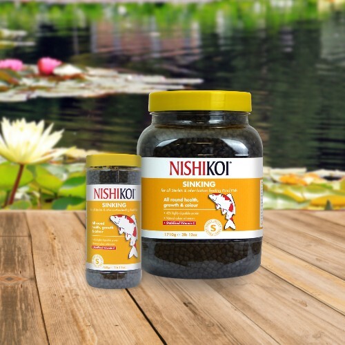 Nishikoi sinking pond pellets - sinking,