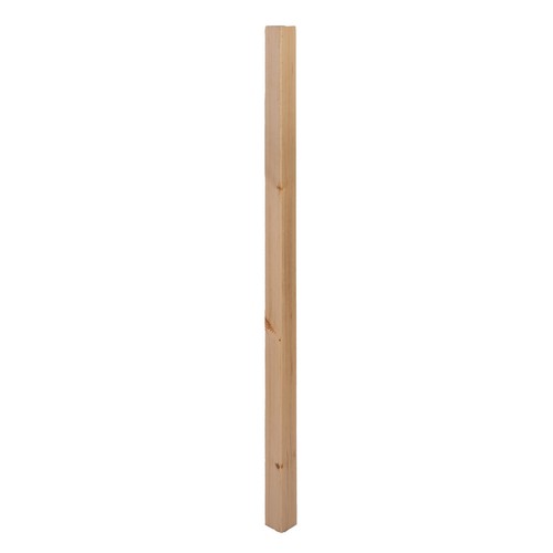 Plain square stair spindle - square,
