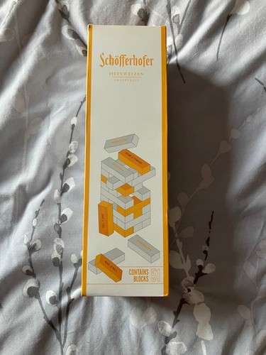 Schofferhofer jenga game - game, (new)