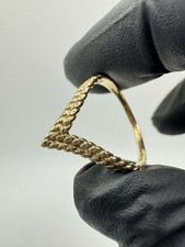 9ct Wishbone Ring