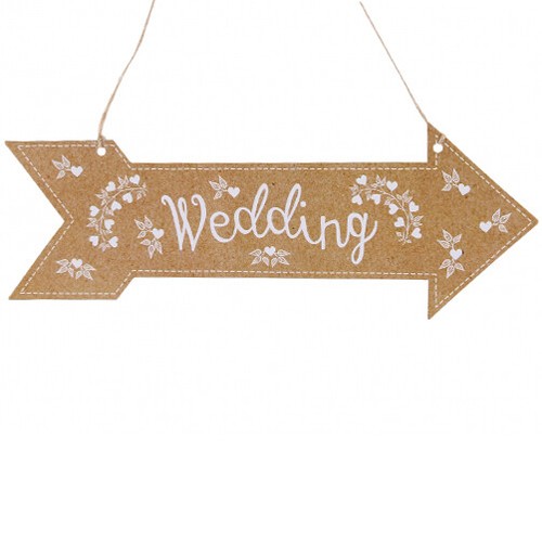 Wedding arrow hanging paper - wedding,