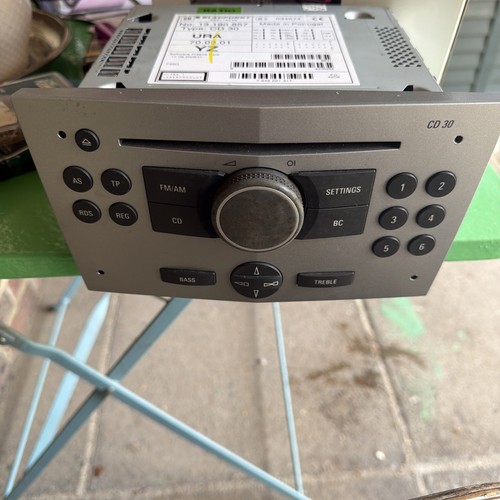Vauxhall cd30 radio - cd, player