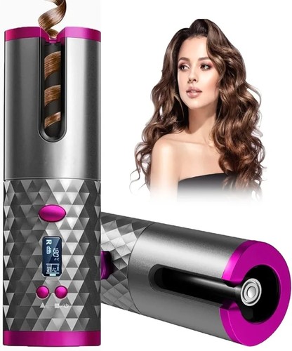 Cordless auto hair curler usb - cordless,