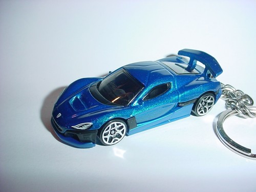 Blue rimac nevera custom - 3d,